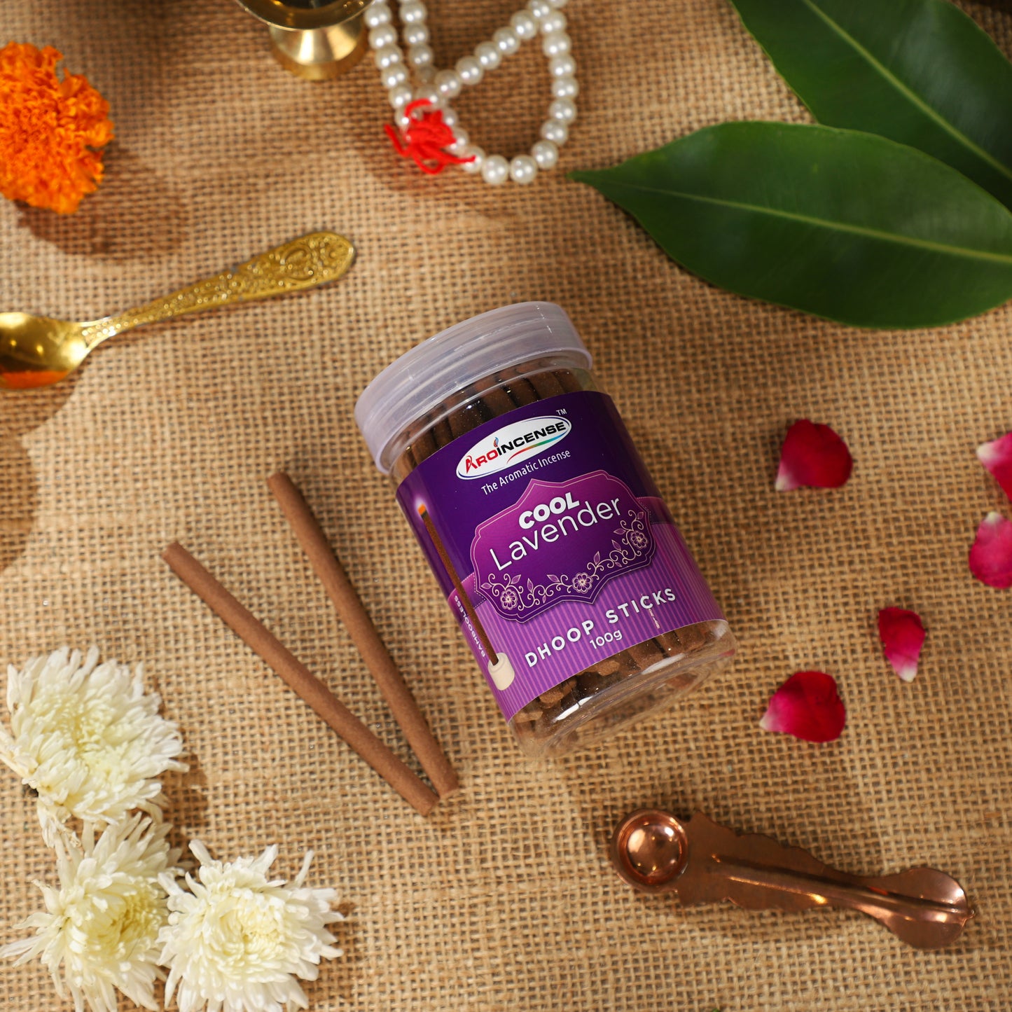 Aroincense COOL LAVENDER Dhoop Stick (100gms)