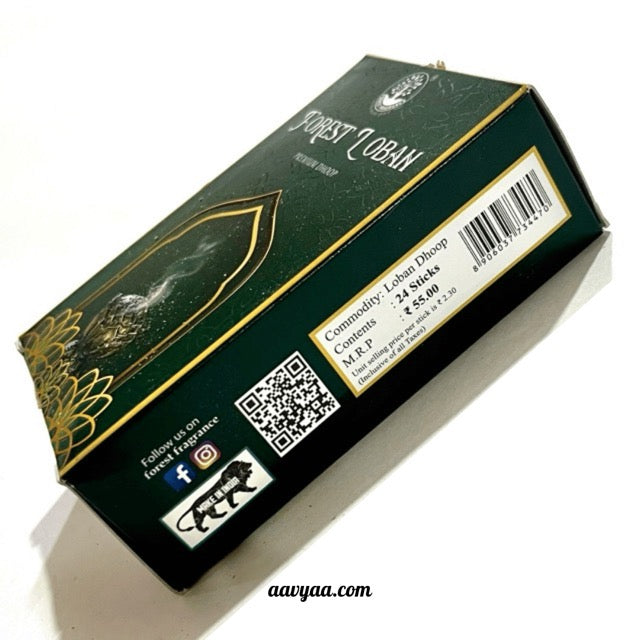 Forest LOBAN Premium Dry Dhoop Stick (24 Sticks)