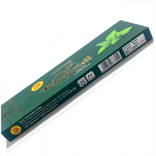 Om Brand Vedamrut PATCHOULI Premium Incense Sticks (50 gms)