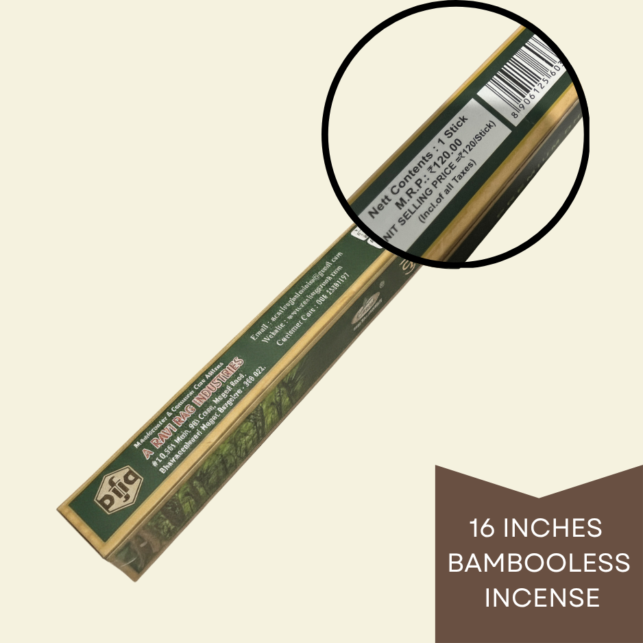 Krishnakala WOODYS Flora Agarbathies (16 inch- 1 stick)