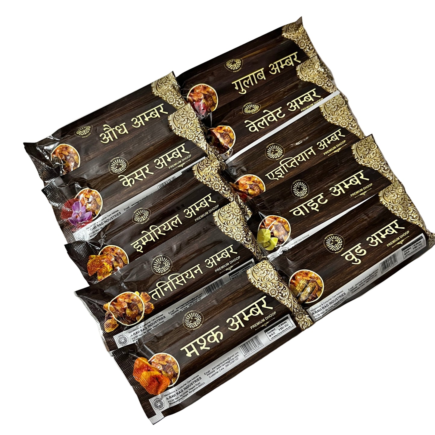 Krishnakala AMBER DARBAR Premium Dhoop(100 sticks)