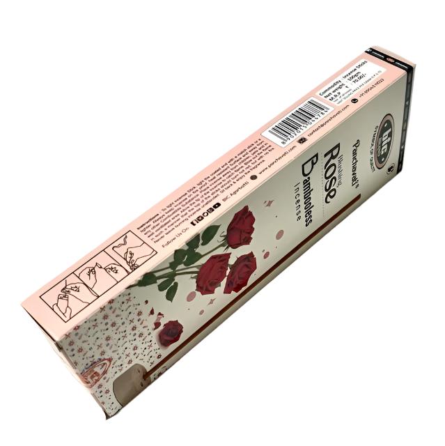BIC Panchavati Blushing Rose Bambooless Incense (100 GMS)