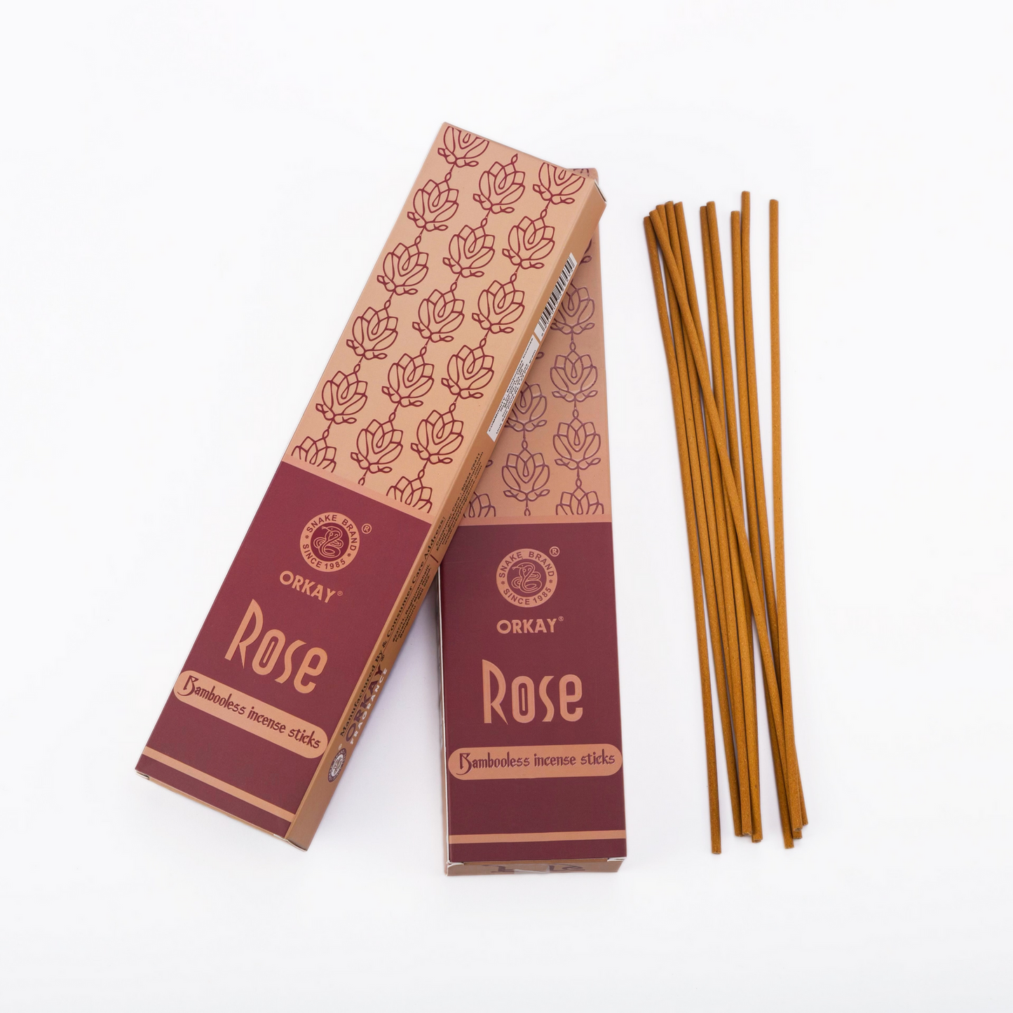 Orkay Fragrance Bambooless ROSE Sticks (100gms)
