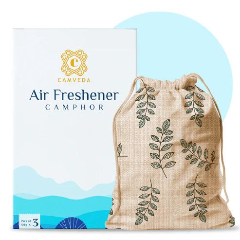 Camveda Air Freshener - Natural Camphor(150Gm)
