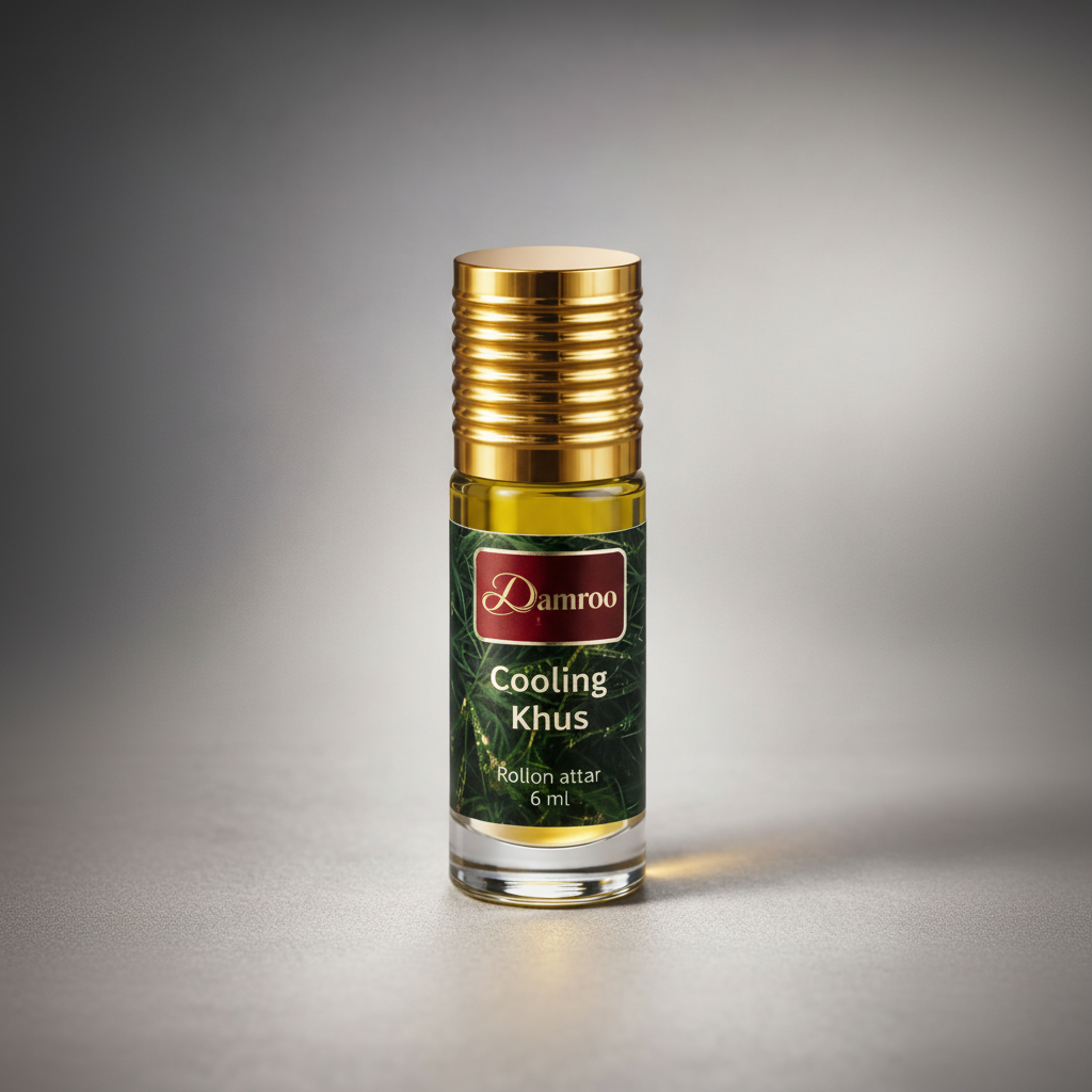 Damroo fragrance Cooling Khus attar (6ml)
