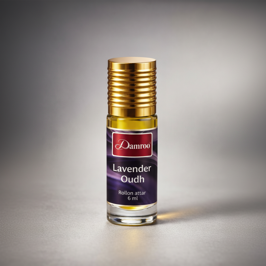 Damroo fragrance Lavender Oudh attar (6ml)