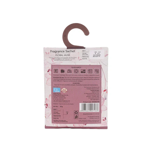 IRIS FLORAL MUSK Fragrance Sachet