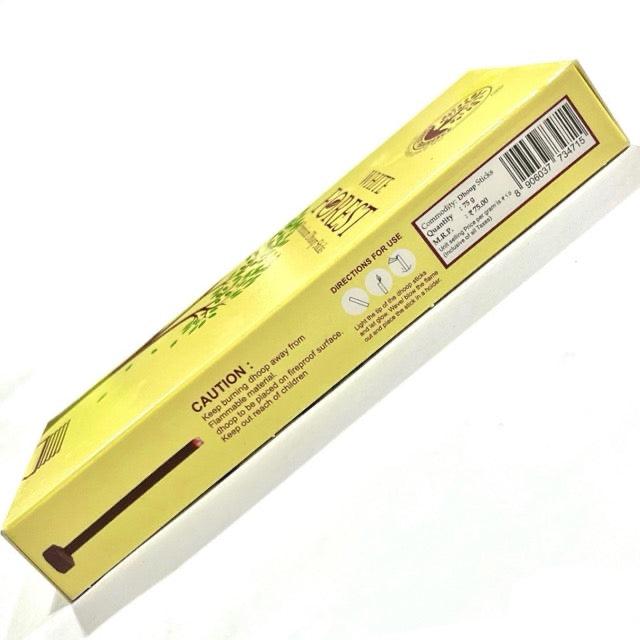 Forest WHITE FOREST Premium Dhoop Sticks (75g)
