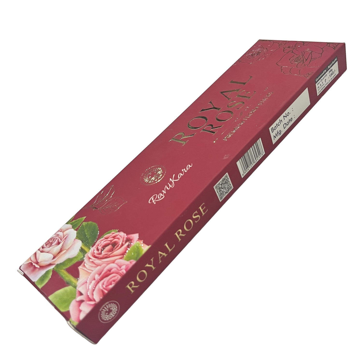 Raviikara ROYAL ROSE Premium Incense sticks (50 gm)