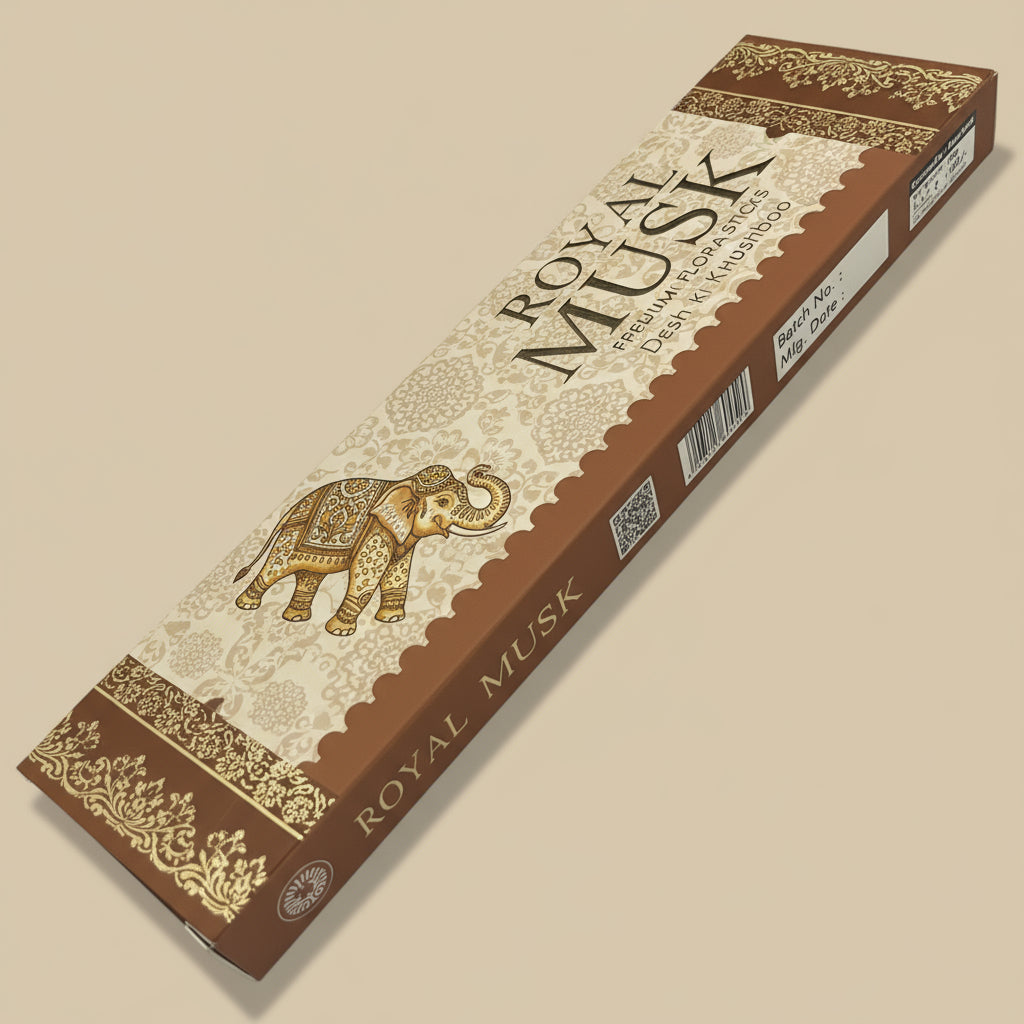 Raviikara ROYAL MUSK Premium Incense sticks (50 gm)