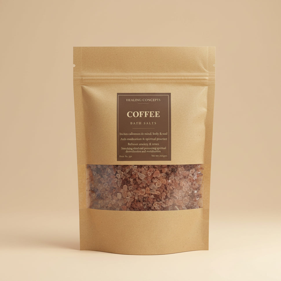 Healing Concepts COFFEE Bath Salts (500gms)