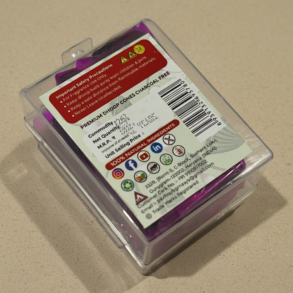 Yogmaaya ROSE Laalimaa Wet Dhoop Sticks (20 sticks)