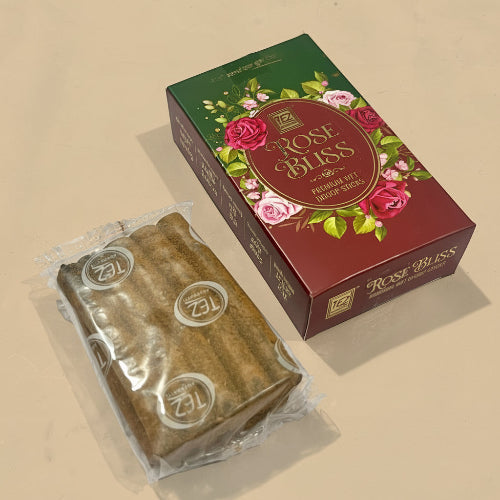 Tez ROSE BLISS Premium Wet Dhoop Sticks (10 Sticks)