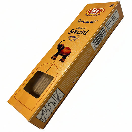 BIC Panchavati Eternal Sandal Bambooless Incense (100 GMS)