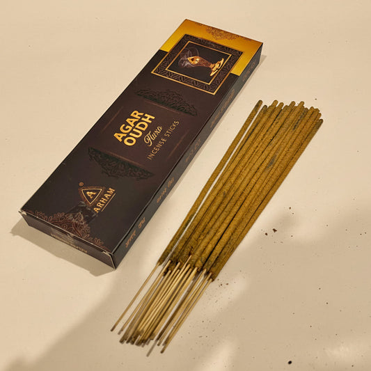 Arham AGAR OUDH Fluxo Natural Incense Sticks(50 Gm)