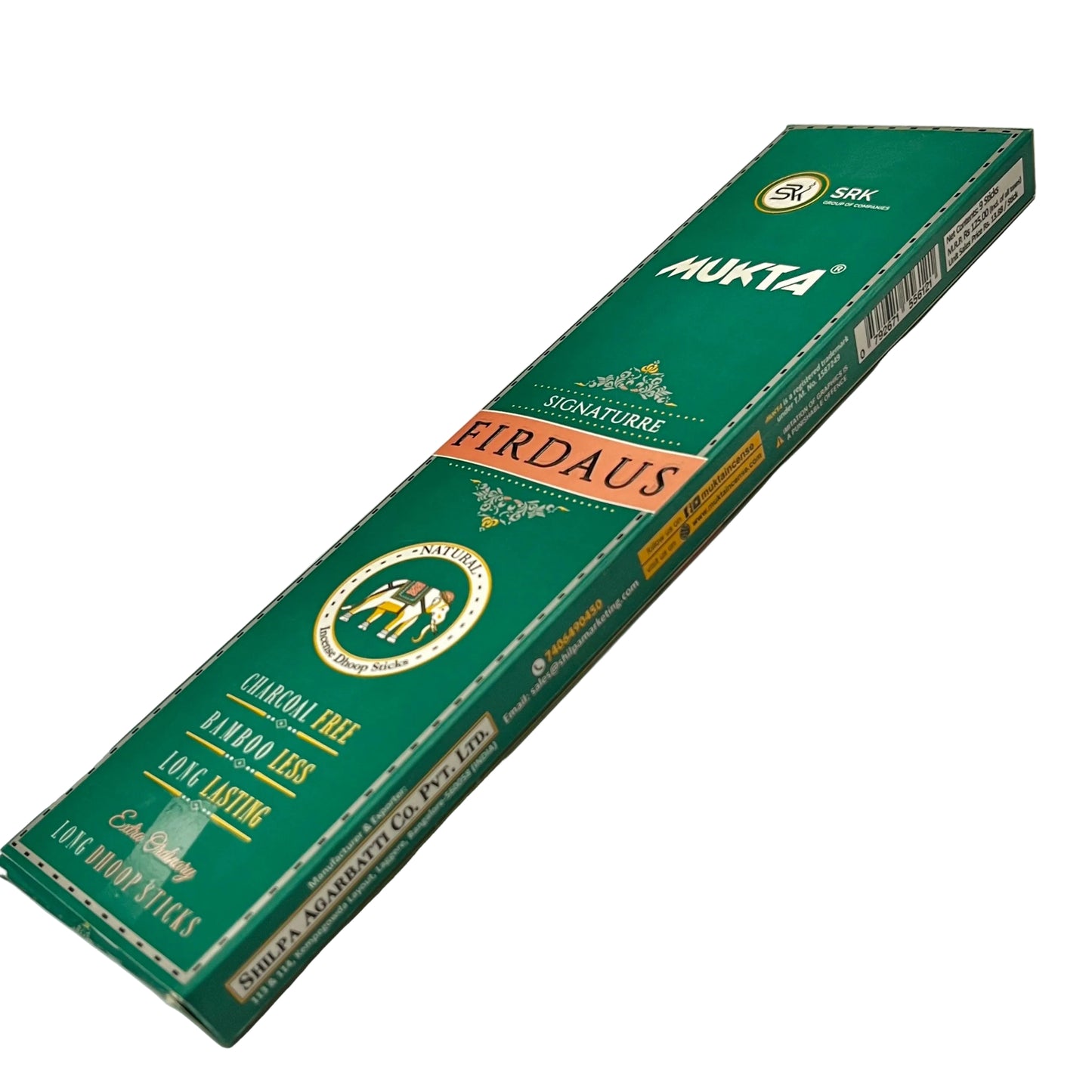 Mukta FIRDAUS Long Dhoop Sticks(9 Sticks)