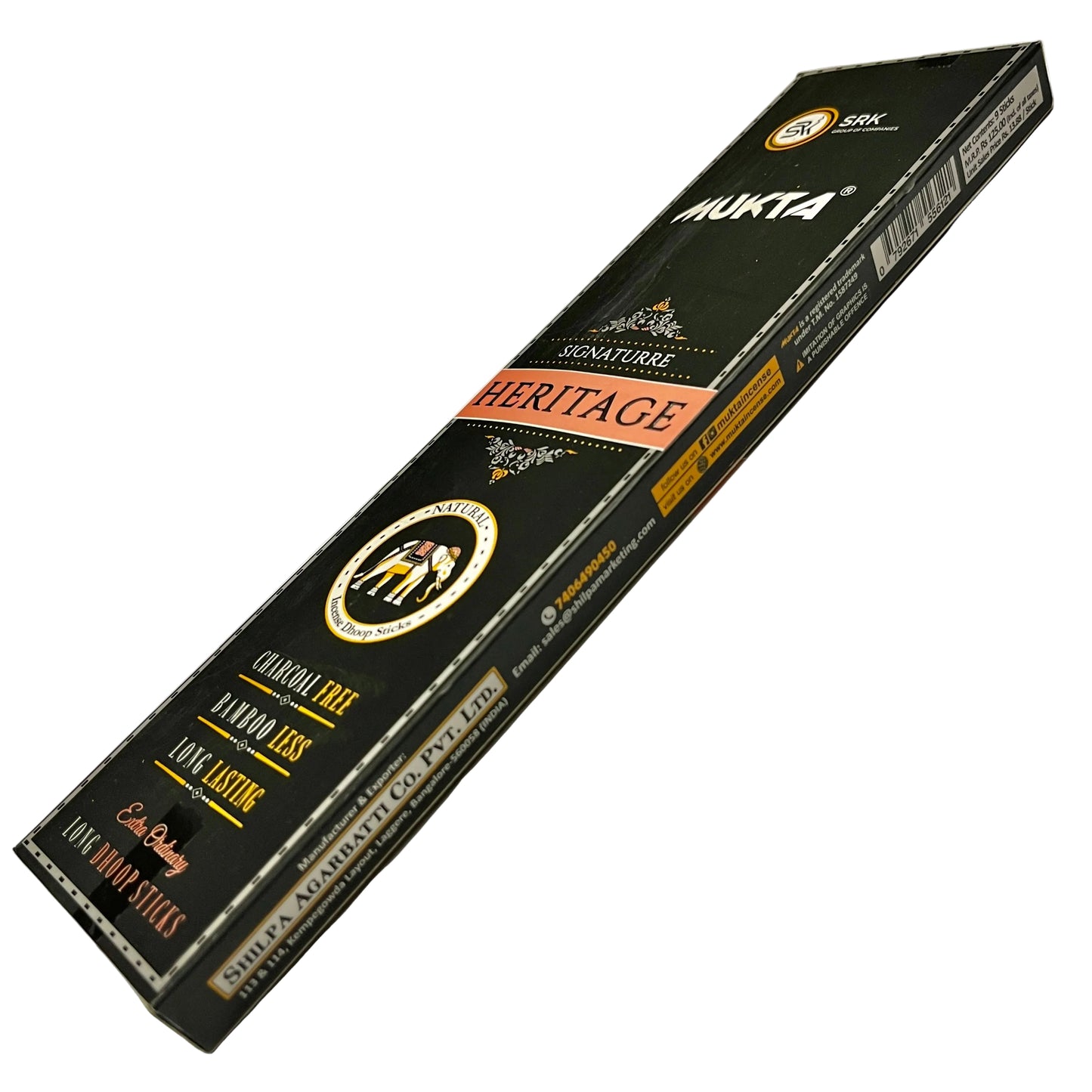 Mukta HERITAGE Long Dhoop Sticks(9-Sticks)