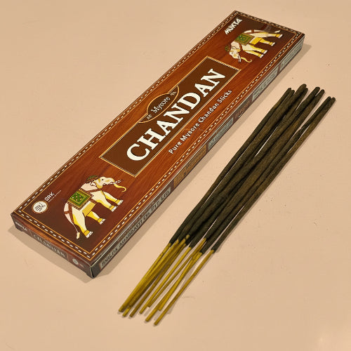 Mukta CHANDAN Pure Mysore Chandan Incense Sticks(10 Sticks)