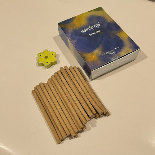 Aartipuja LAVENDER Natural Incense Sticks(25 unit)