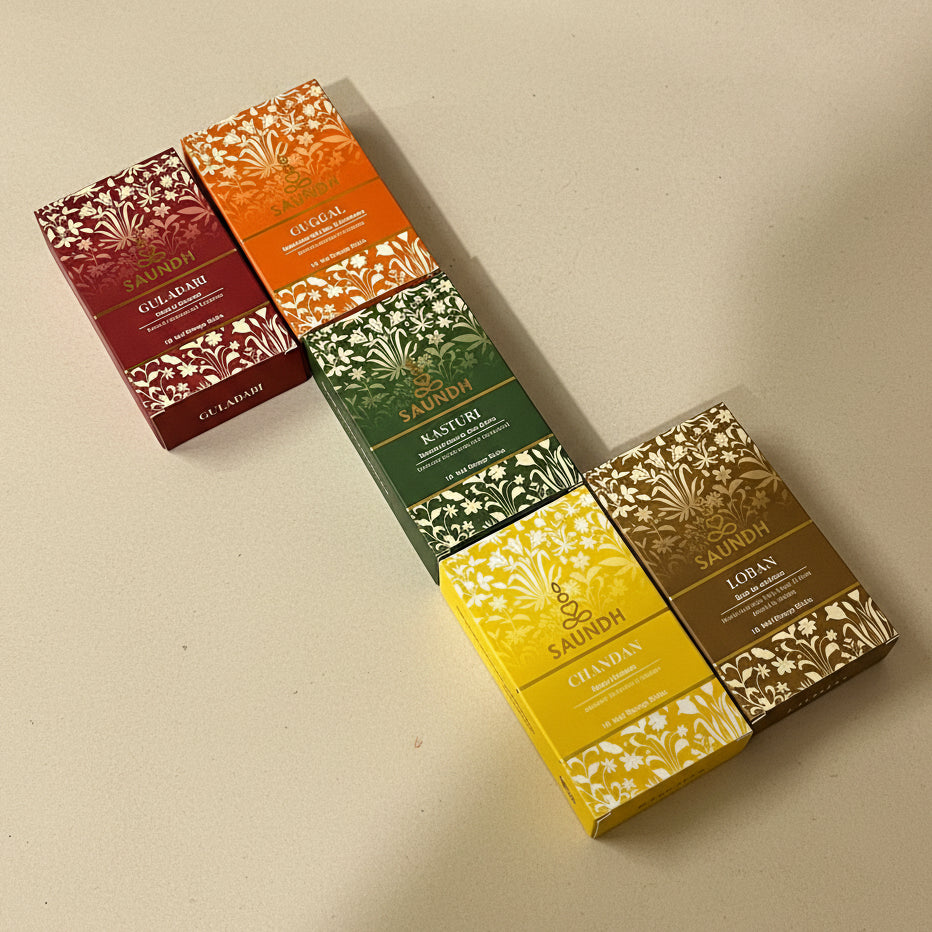 Saundh Wet Dhoop Combo of 5