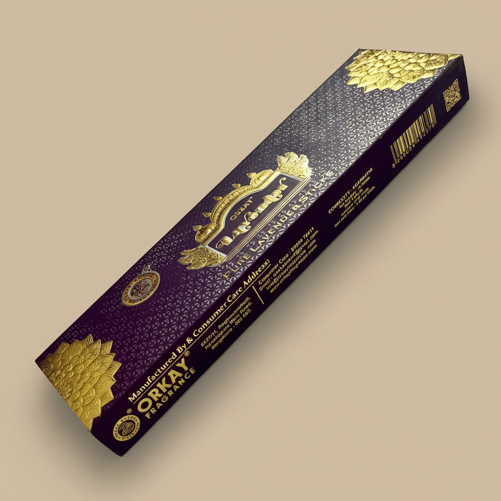 Orkay Fragrances Pure Lavender Incense Sticks (10 sticks)