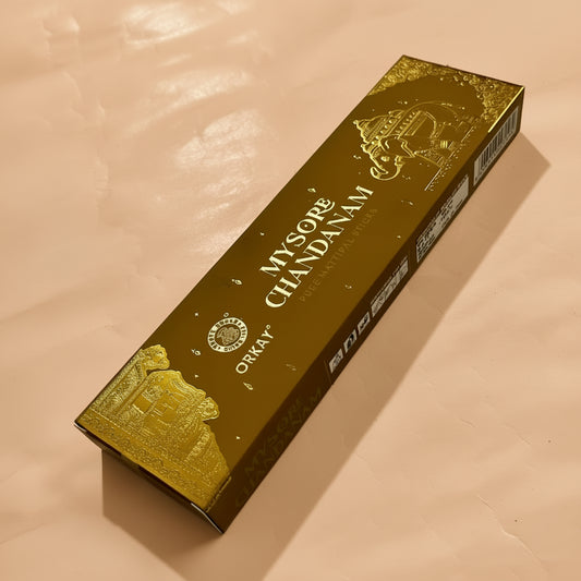Orkay Fragrances MYSORE CHANDANAM Incense Sticks (10 sticks)