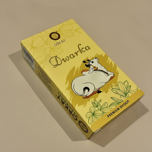 Orkay Fragrances DWARKA Wet Dhoop Sticks(10 sticks)