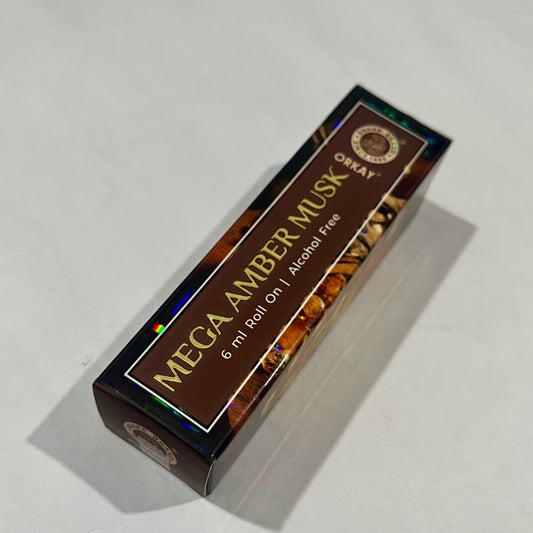 Orkay Fragrance MEGA AMBER MUSK Roll On Attar(6ml)