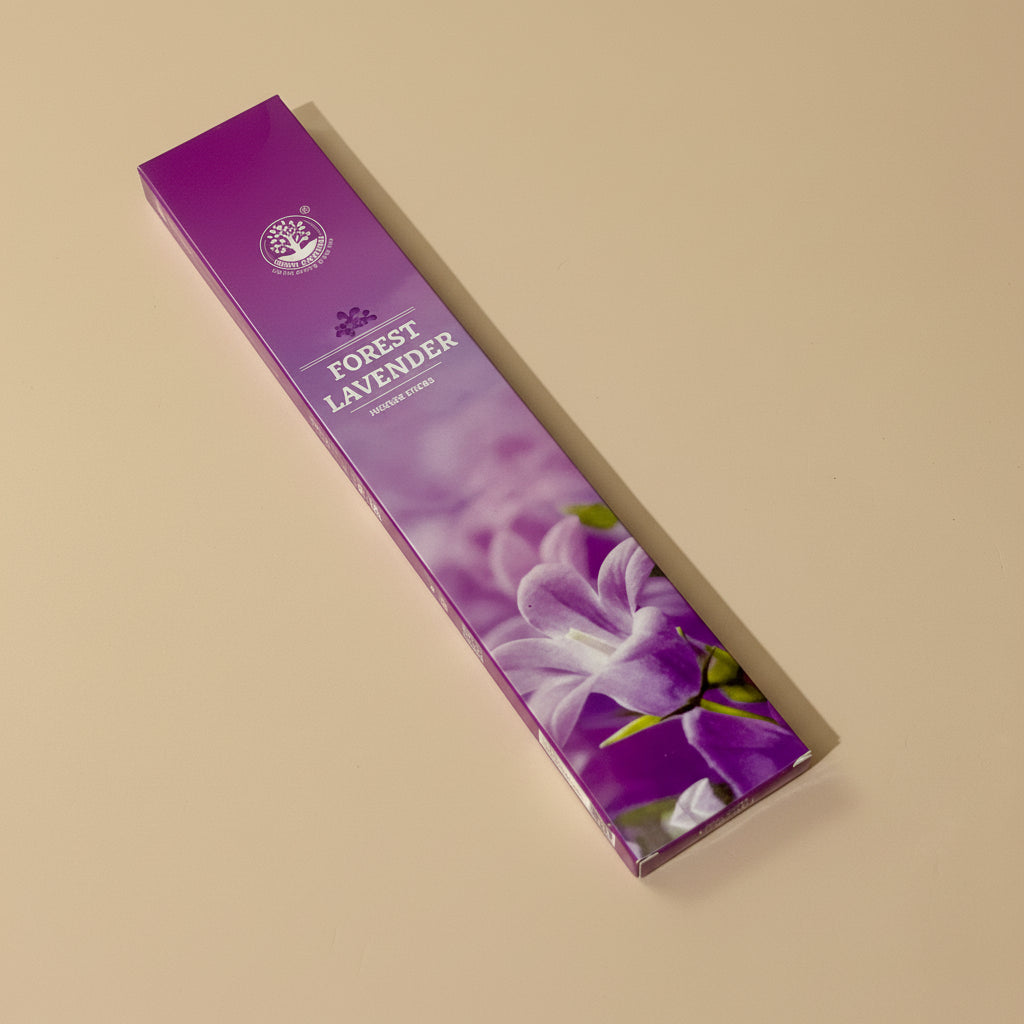 Forest LAVENDER Premium Incense Sticks (10 sticks)