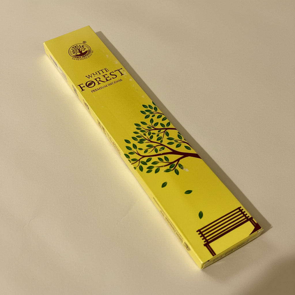 Forest WHITE FOREST Premium Incense Sticks (10 sticks)