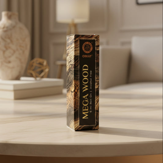 Orkay Fragrance MEGA WOOD Roll On Attar(6ml)