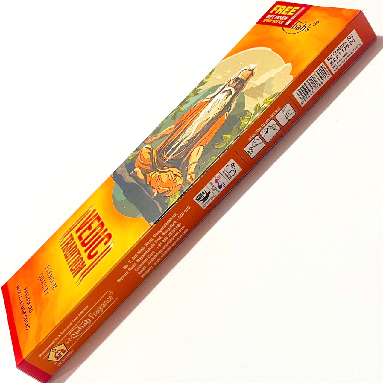 Misbah's VEDIC TRADITION Premium Masala Incense Sticks (50 gms)