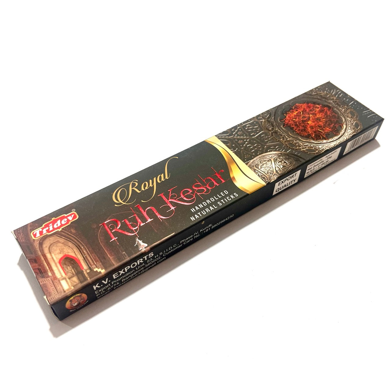 Tridev Royal RUH KESAR Incense Sticks (28 gms)