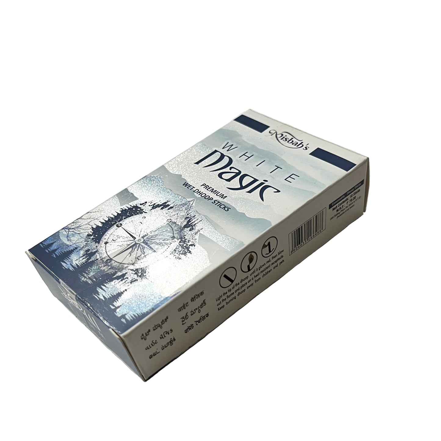 Misbah's WHITE MAGIC Premium Wet Dhoop (10 sticks)