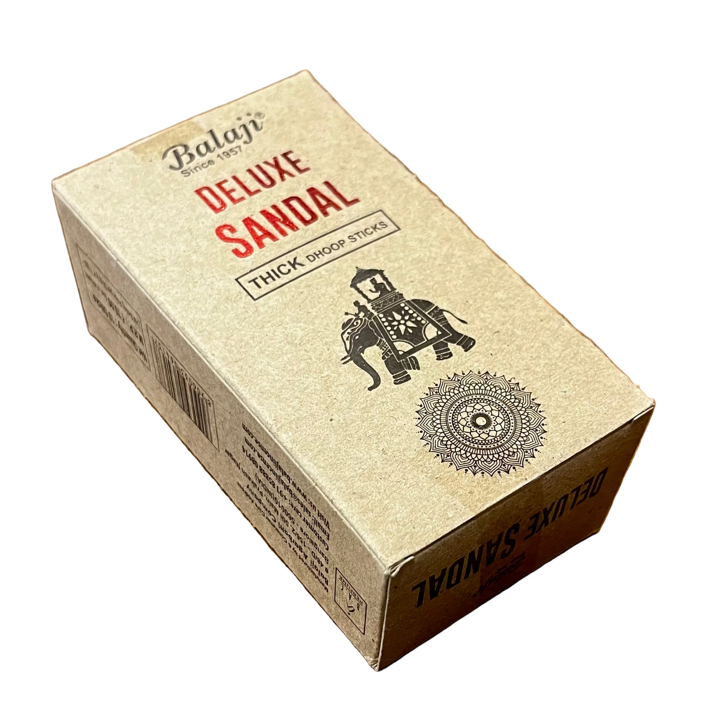 Balaji DELUXE SANDAL Premium Thick Dhoop Sticks (10 sticks)