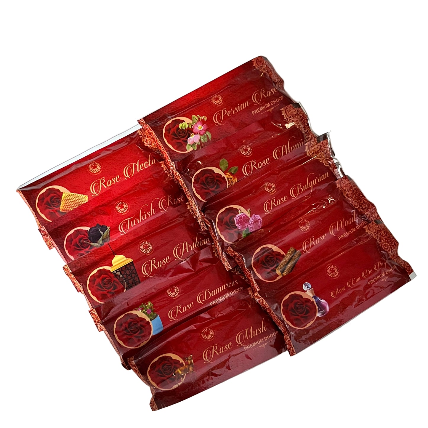 Krishnakala ROSE DARBAR Premium Dhoop(10 Pouches)