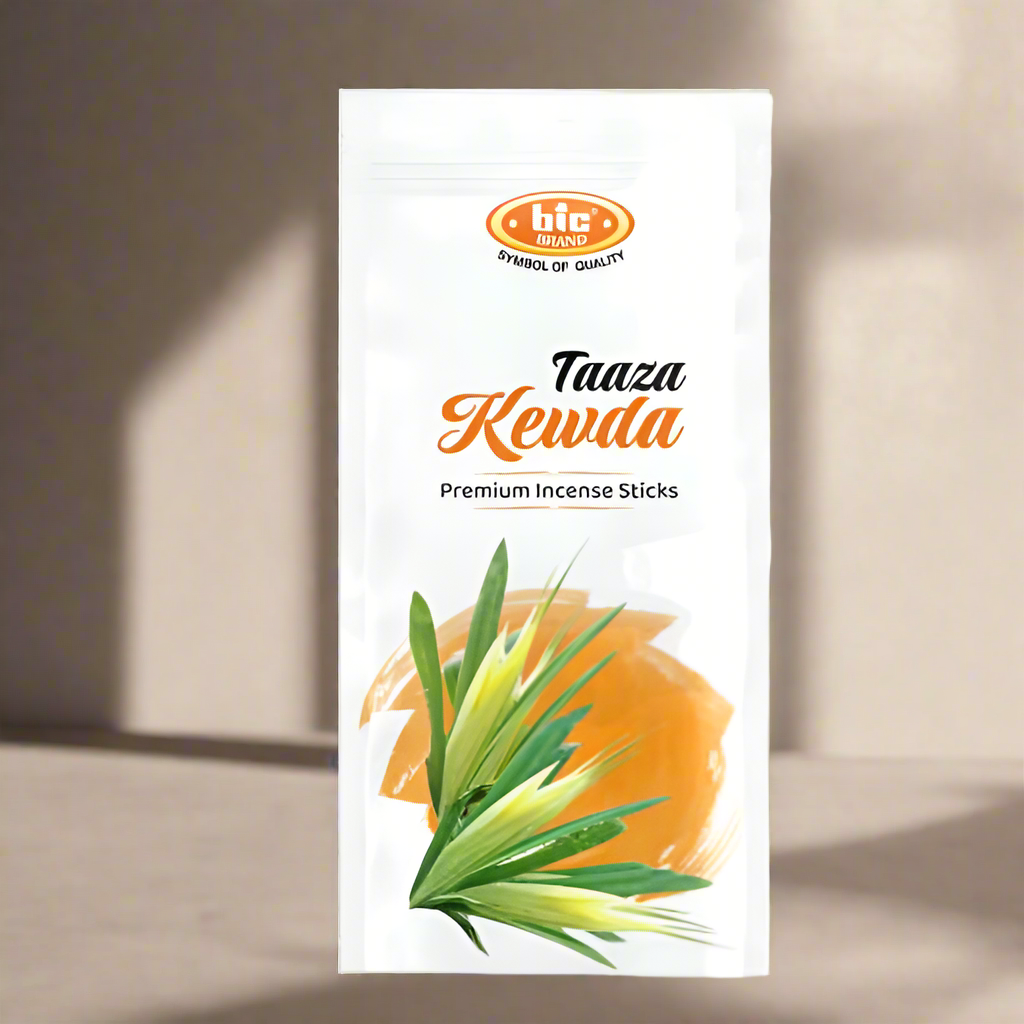 BIC TAAZA KEWDA Premium Incense sticks ZIPPER (110g)