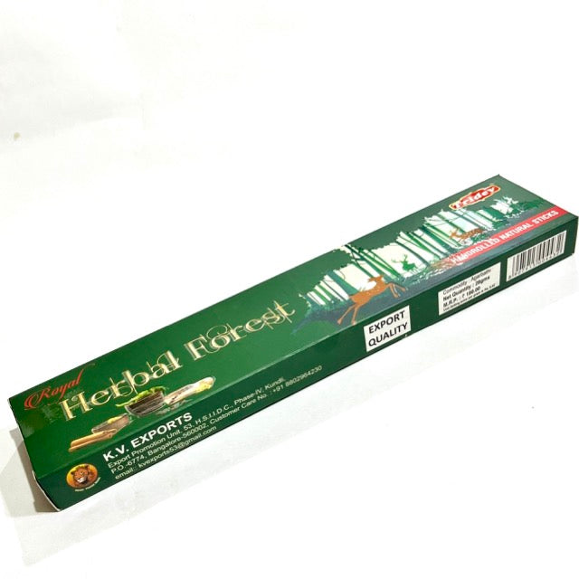 Tridev ROYAL HERBAL FOREST Incense Sticks (28 gms)