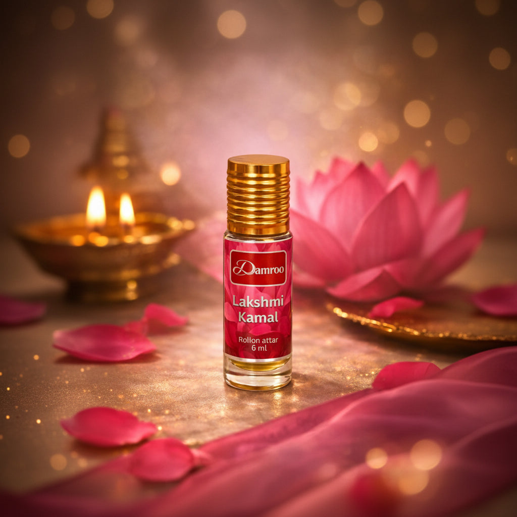 Damroo fragrance Lakshmi Kamal attar (6ml)
