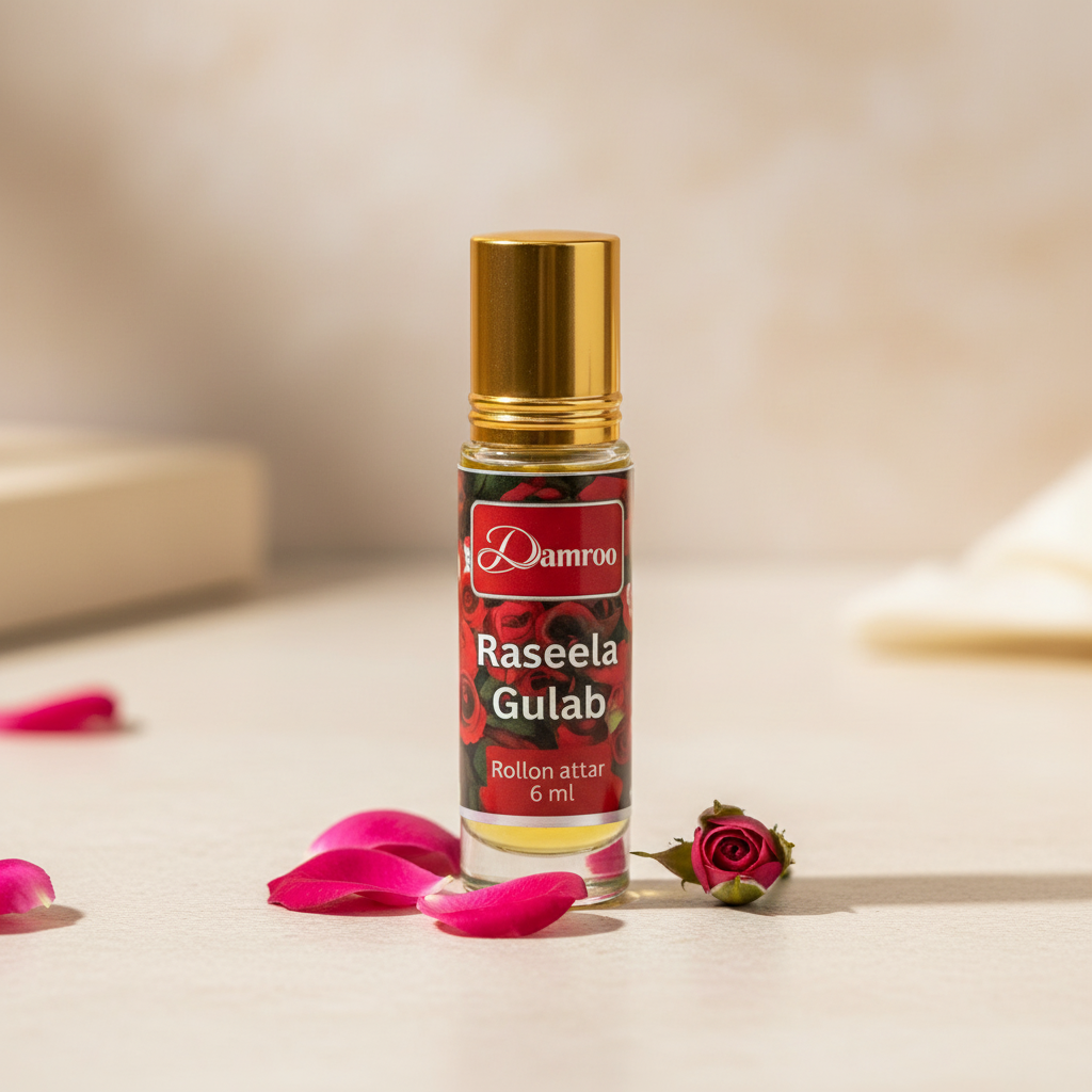 Damroo fragrance Raseela Gulab attar (6ml)