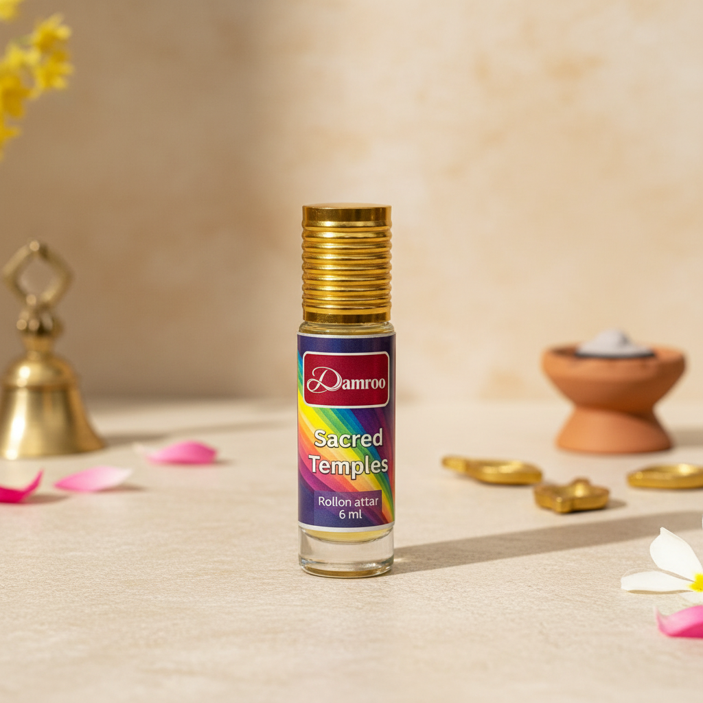Damroo fragrance Sacred Temples attar (6ml)