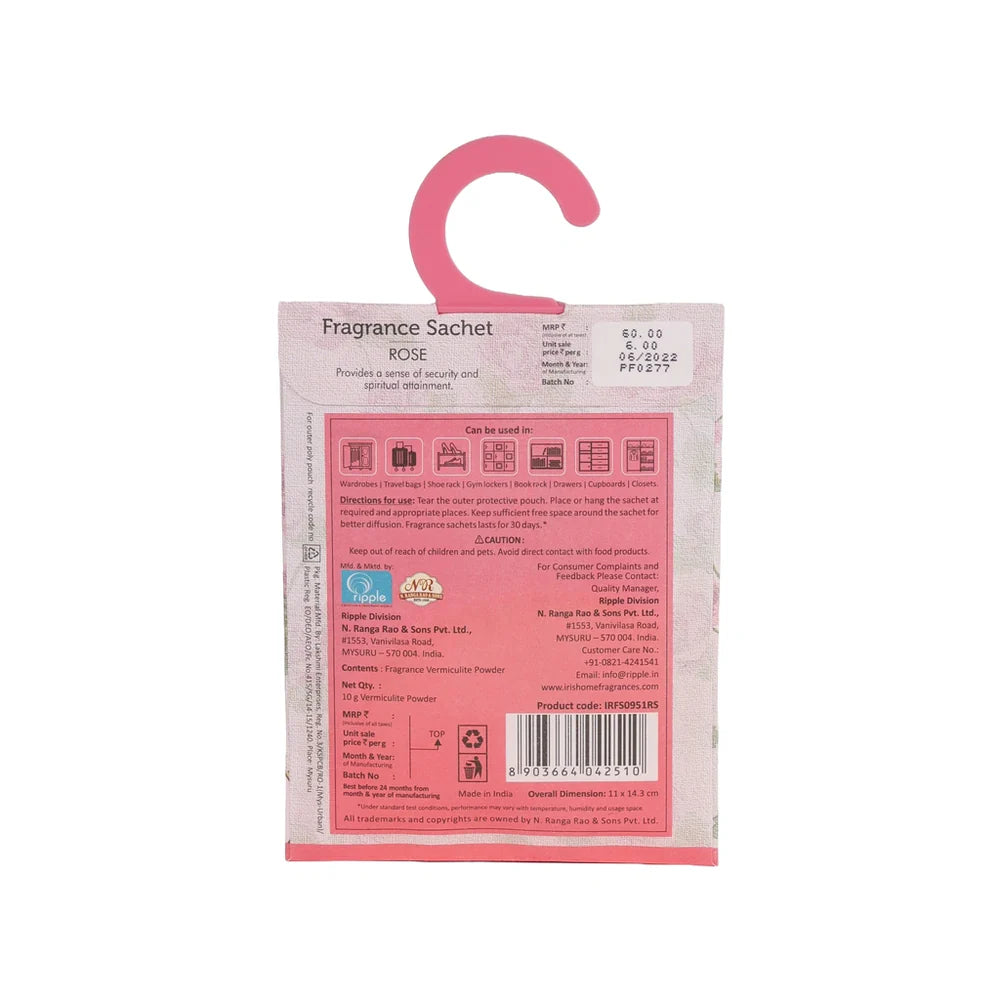 IRIS ROSE Fragrance Sachet