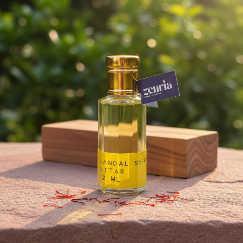 Zenvia SANDAL SAFFRON Attar (12ml)