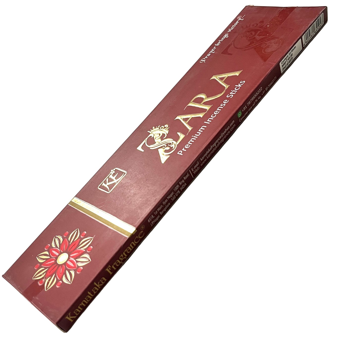 Karnataka Fragrance ZARA Premium Incense Sticks (10 sticks)