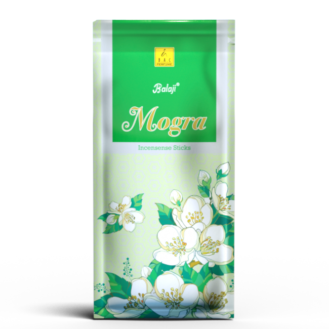 Balaji MOGRA Incense Sticks Zipper (140 gms)