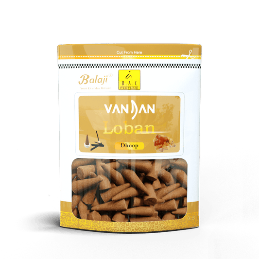 Balaji VANDAN LOBAN Dhoop Cones (120 gms)