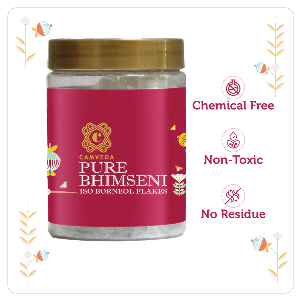 Camveda Pure Bhimseni Camphor (500 gms)