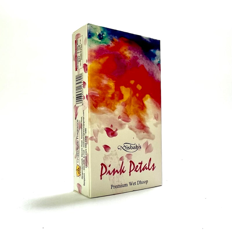 Misbah's PINK PETALS DhoopSticks Wet Dhoop (10 sticks)