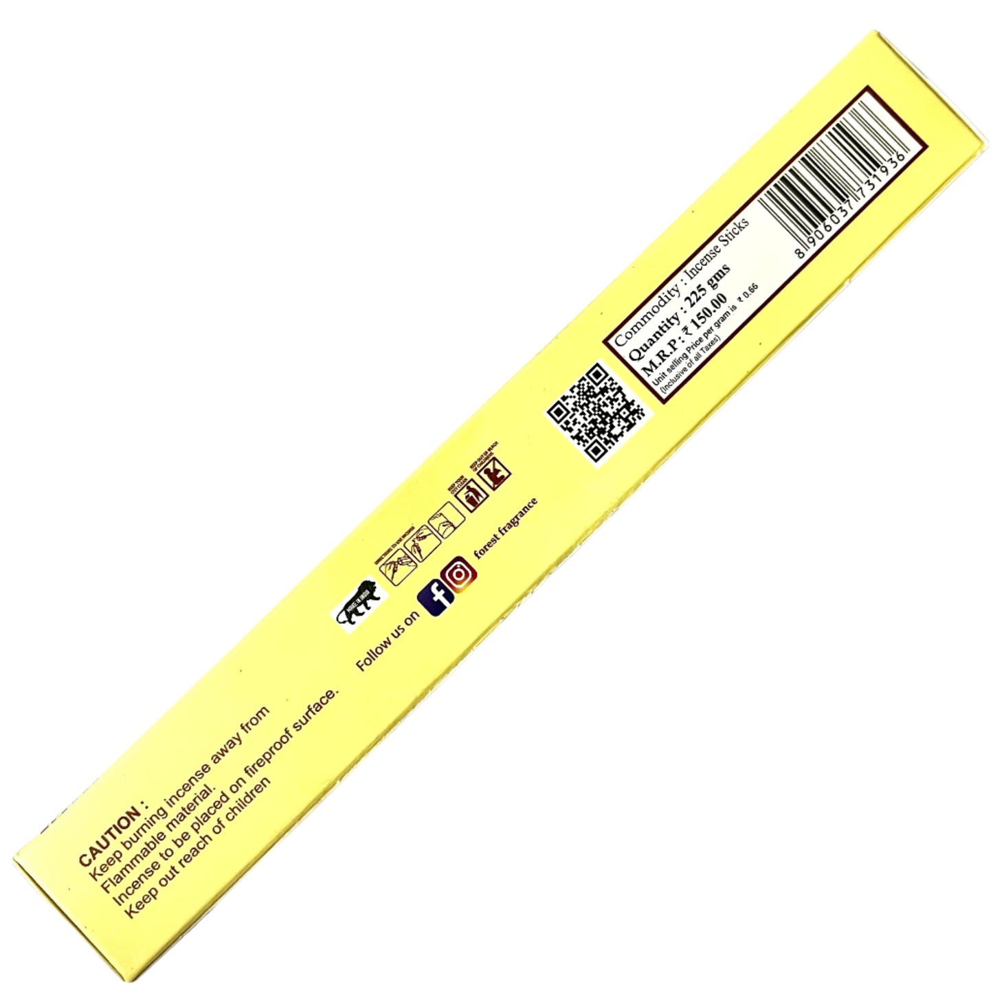 Forest WHITE FOREST Incense Sticks (225 gms)