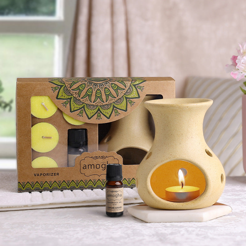 IRIS Amogha Lemongrass Vaporizer 4- Tea light